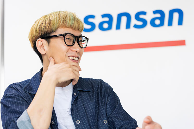 Sansan藤倉さん、西場さん